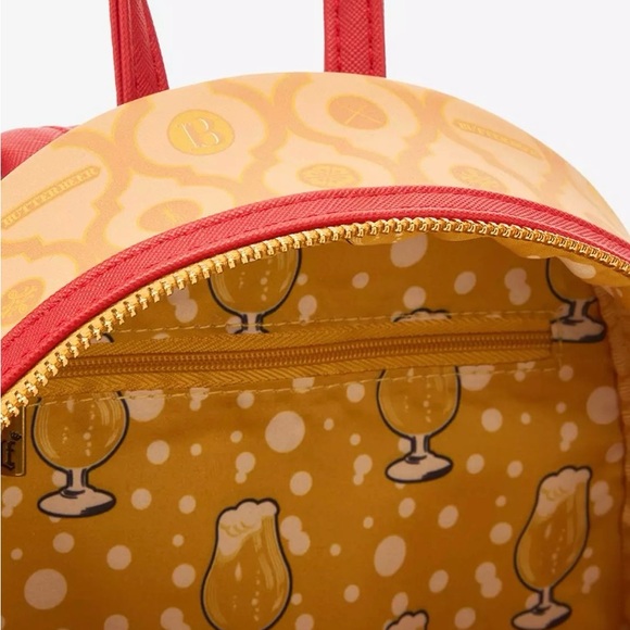 Loungefly Harry Potter Butterbeer Backpack - Orange and Red main image 5